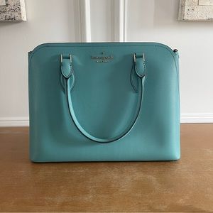 Kate Spade Darcy Large Satchel Stone Blue
